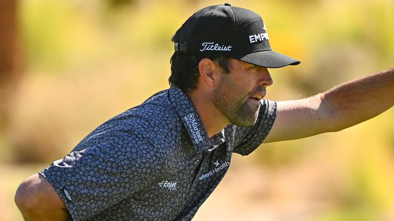 Streb made an eagle and ten birdies during an impressive opening round