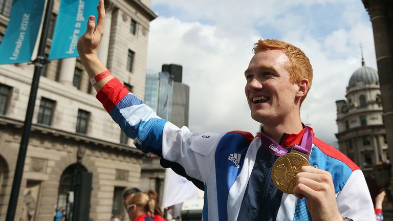 Rutherford won long jump gold for Team GB at London 2012