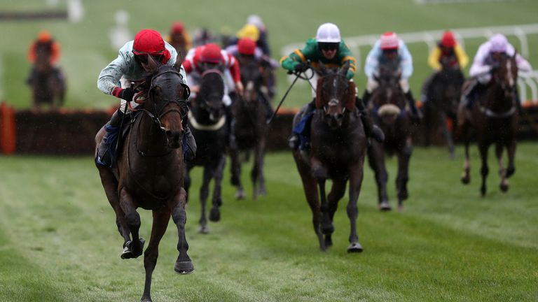 Honest Vic ridden by Richard Patrick win the Pertemps Network Handicap Hurdle at Cheltenham in October 2020. PA Photo