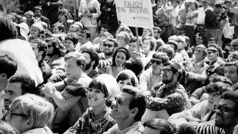 Speakers Corner in Hyde Park in 1967