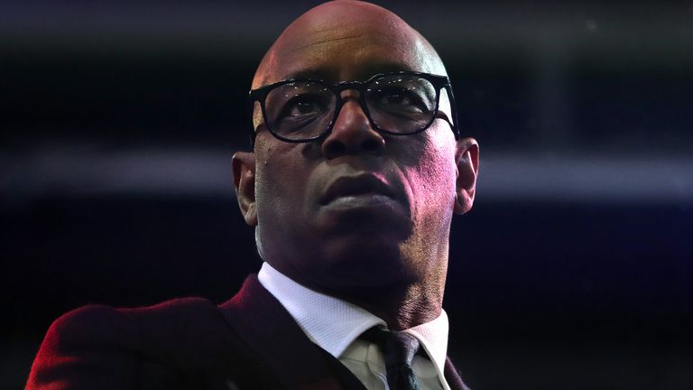 Speaking about the fight against racial discrimination, Ian Wright insists the black community "can't change it alone" 
                                                                                                                                                                                                                                                                                        