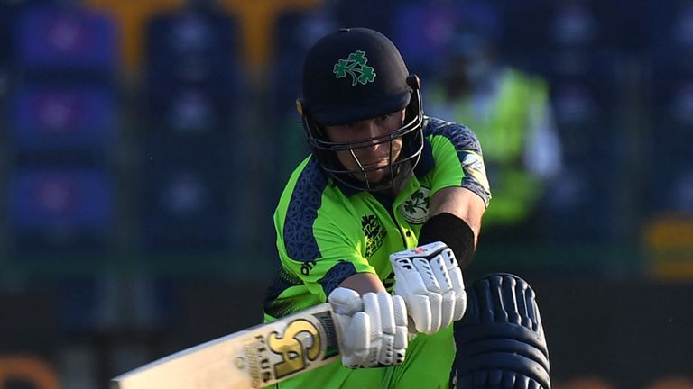 Ireland&#39;s Curtis Campher also made seven runs on a memorable day against the Netherlands.