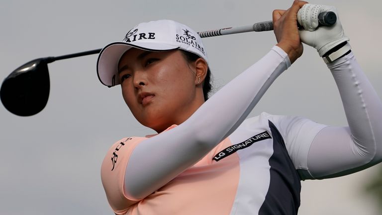 Jin Young Ko will return on Saturday to complete her second round