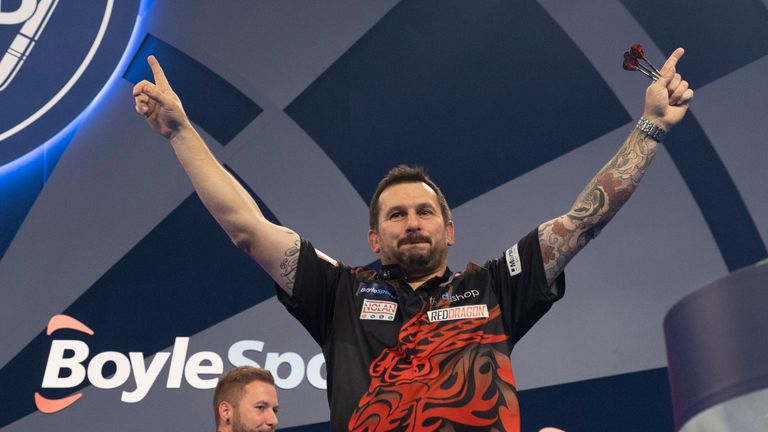 Jonny Clayton reached his first major ranking final since 2017 with victory over Danny Noppert (Image: Lawrence Lustig)