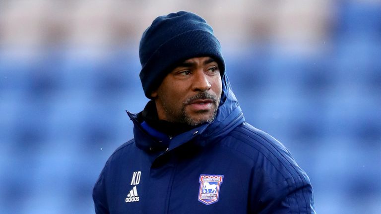 Kieron Dyer is manager of Ipswich&#39;s under-23 side