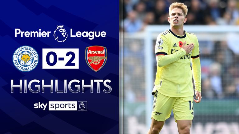 Leicester v Arsenal highlights