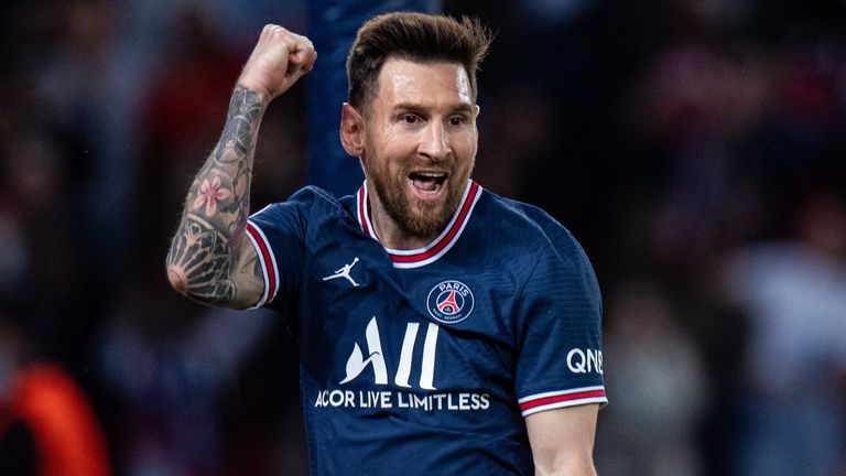 Lionel Messi scores twice as Paris Saint-Germain fight back to beat RB  Leipzig - Champions League round-up | Football News | Sky Sports