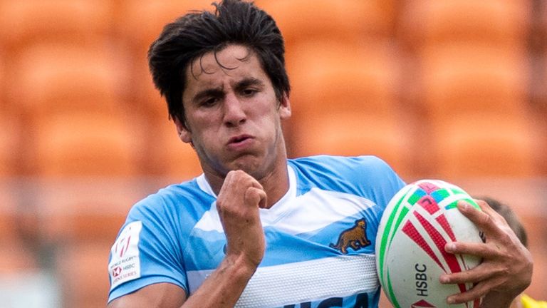 Lucio Cinti Luna, who has sevens experience, holds four international caps for Argentina