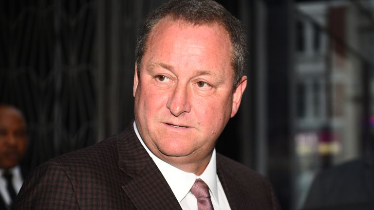 Former Newcastle owner Mike Ashley (PA)