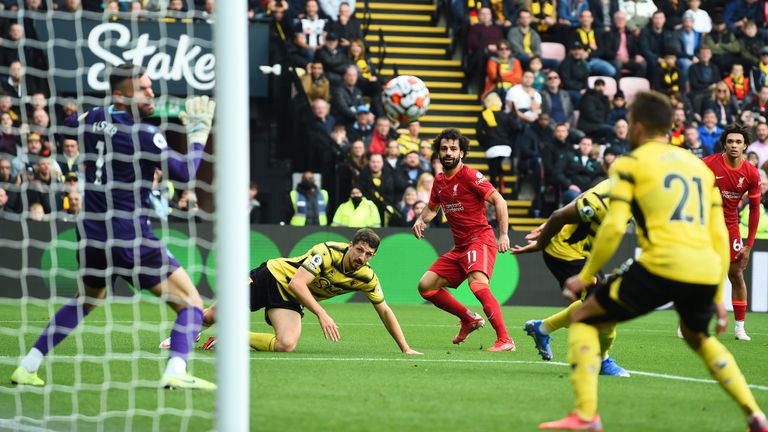 Mohamed Salah makes it 4-0