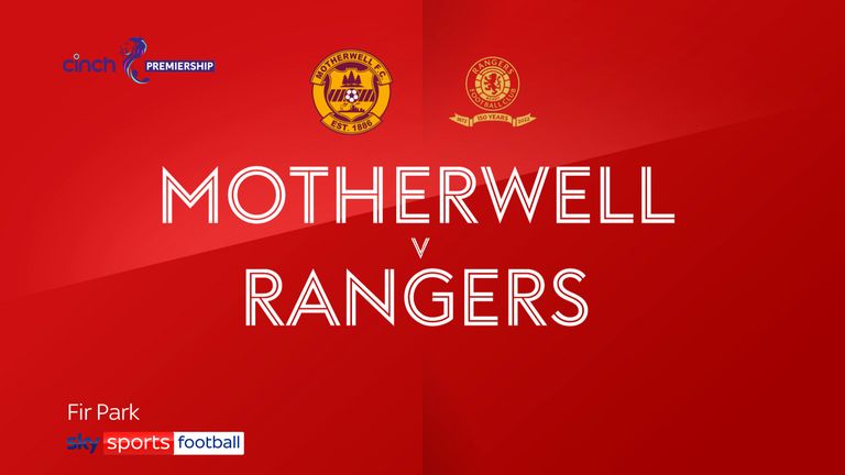 Motherwell 1-6 Rangers