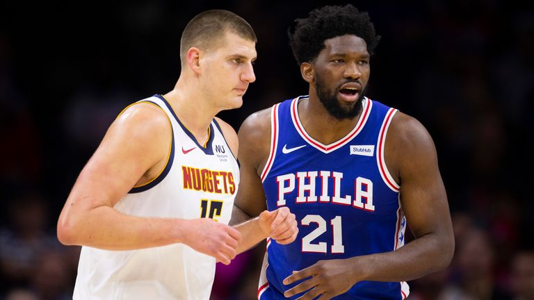 Eventual winner Nikola Jokic and runner-up Joel Embiid were the two standout MVP candidates last season and look set to make strong cases once again as the offensive hubs of their teams