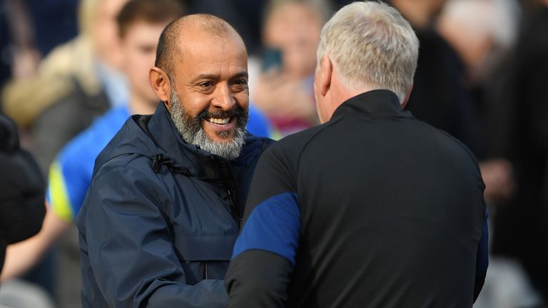 Tottenham boss Nuno Espirto Santo 