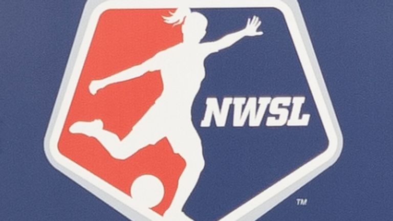 TACOMA, WA - APRIL 21: A view of the NWSL  logo before the NWSL soccer match between the Orlando Pride and the Seattle Reign on April 21, 2019 at Cheney Stadium in Tacoma, WA. (Photo by Joseph Weiser/Icon Sportswire)