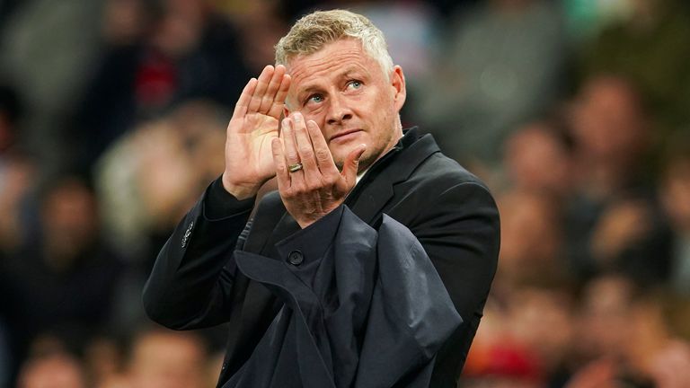 Ole Gunars Solskjaers, Manchester United treneris