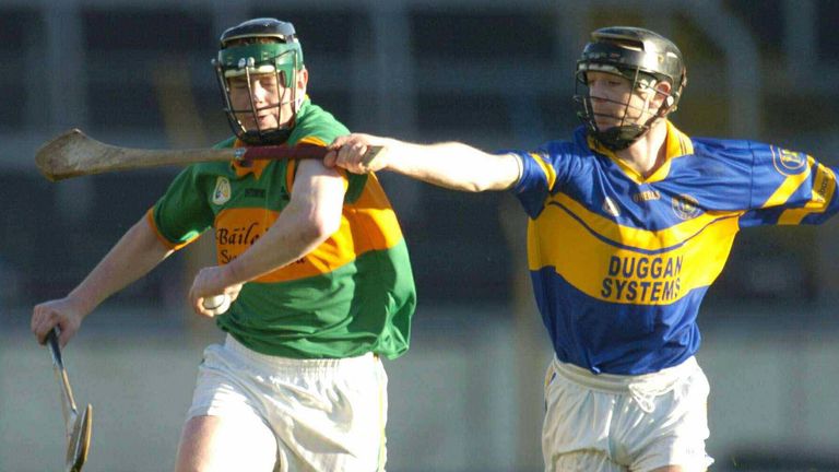 Carey in action for Patrickswell during the 2003 Munster Championship