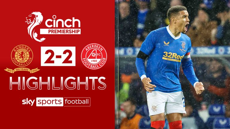 Rangers 2-2 Aberdeen
