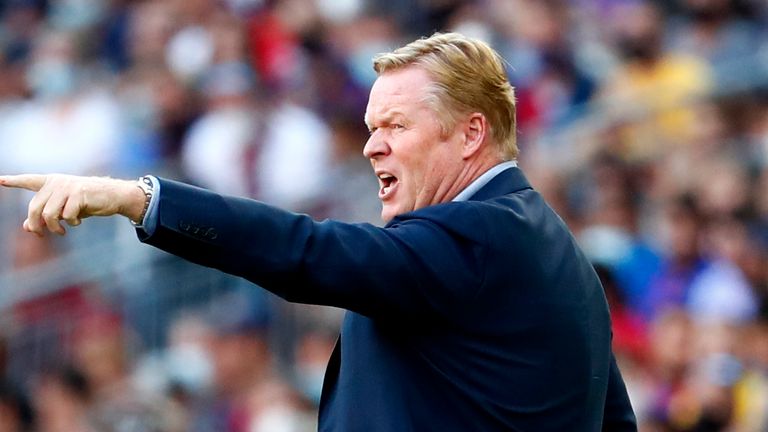 Ronald Koeman is under increasing pressure