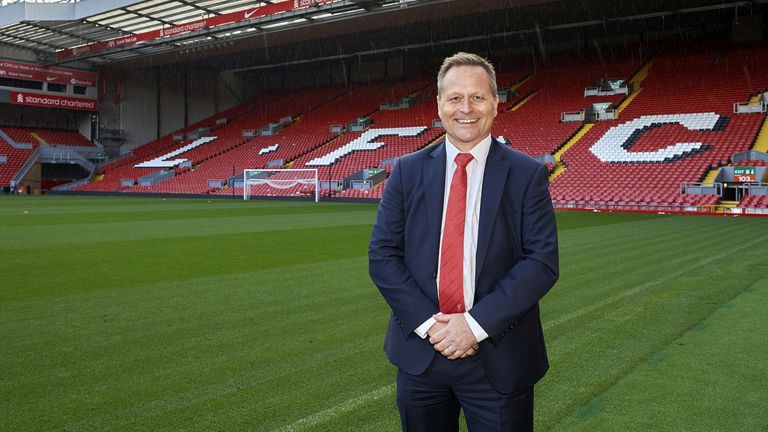 New Liverpool Women managing director Russ Fraser (Credit: Liverpool FC)