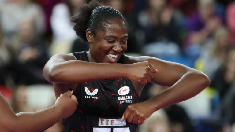 Saracens Mavericks delivered on the Fast5 stage at the Copper Box Arena