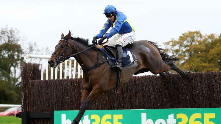 Shan Blue running at Wetherby