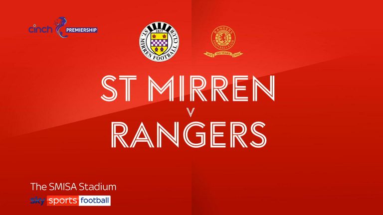 St. Mirren 1-2 Rangers
