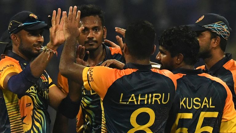 Sri Lanka beat Namibia with 39 balls remaining - the biggest margin in Sri Lankan T20 history