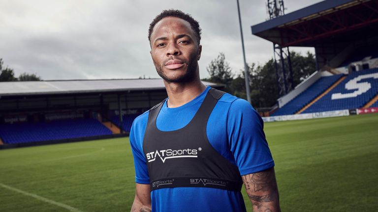 Sterling spoke exclusively to Sky Sports News as an ambassador for STATSports. 