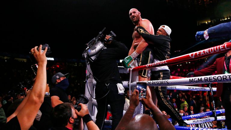 Tyson Fury and Sugarhill Steward