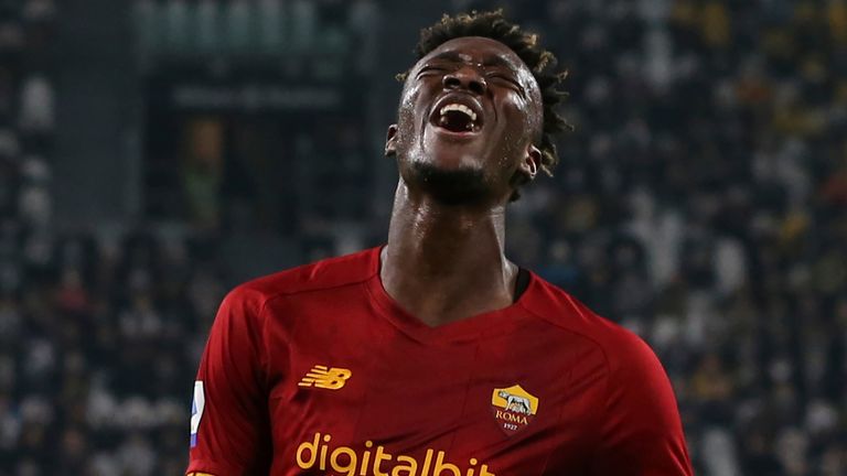 Tammy Abraham had a goal ruled out for Roma