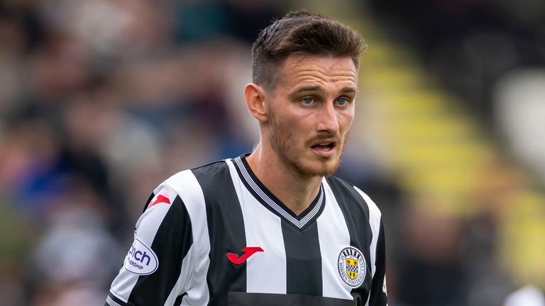 Scott Tanser is one of two St Mirren players in the XI