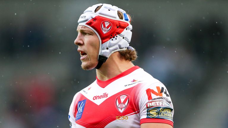 Picture by Alex Whitehead/SWpix.com - 04/07/2021 - Rugby League - Betfred Super League - St Helens v Wigan Warriors - Totally Wicked Stadium, St Helens, England - St Helens' Theo Fages.