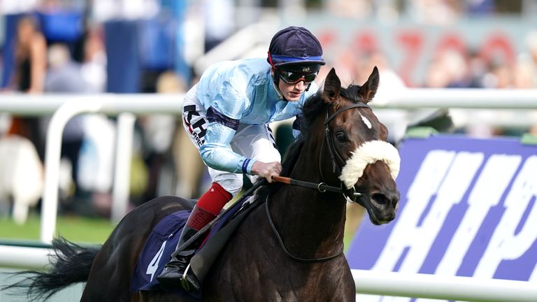 Roger Varian's Title wins the Hippo Pro 3 Handicap at Doncaster's St Leger meeting