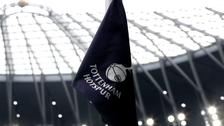 Tottenham Hotspur flag (PA)