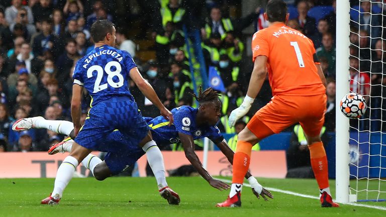 Trevoh Chalobah gives Chelsea an early lead