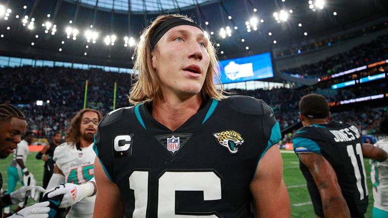 Trevor Lawrence's first NFL career win came in London