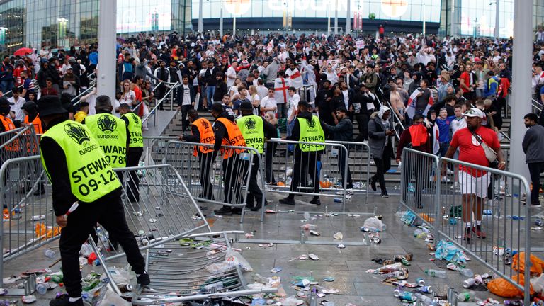 Euro 2020 final at Wembley