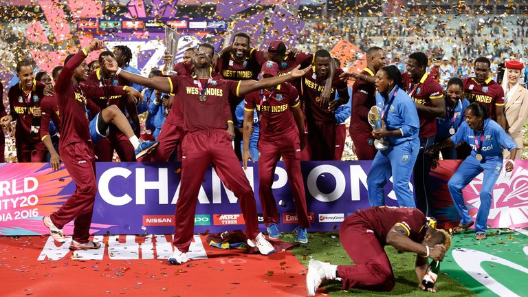 West Indies won the last edition of the T20 World Cup in 2016