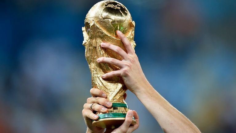 World Cup trophy (AP)