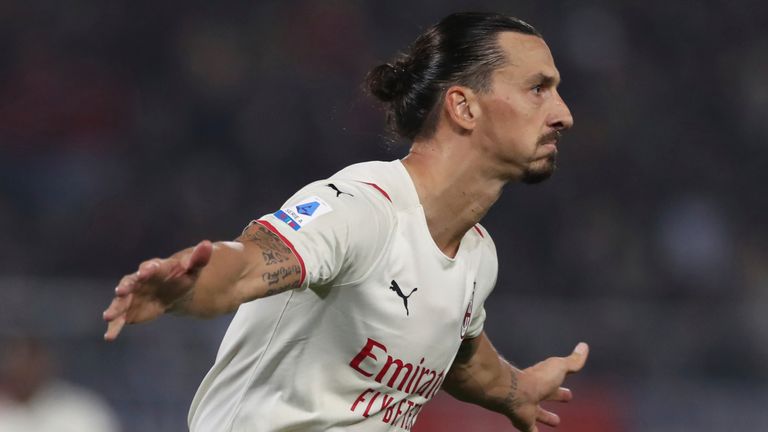 Zlatan Ibrahimovic scored at both ends for AC Milan