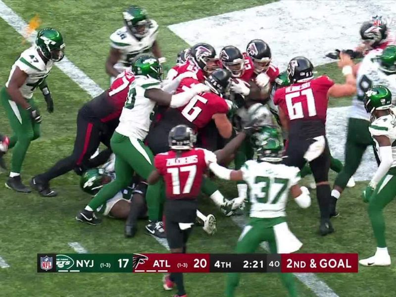 NY Jets shock Atlanta Falcons during turnover-free 'Monday Night