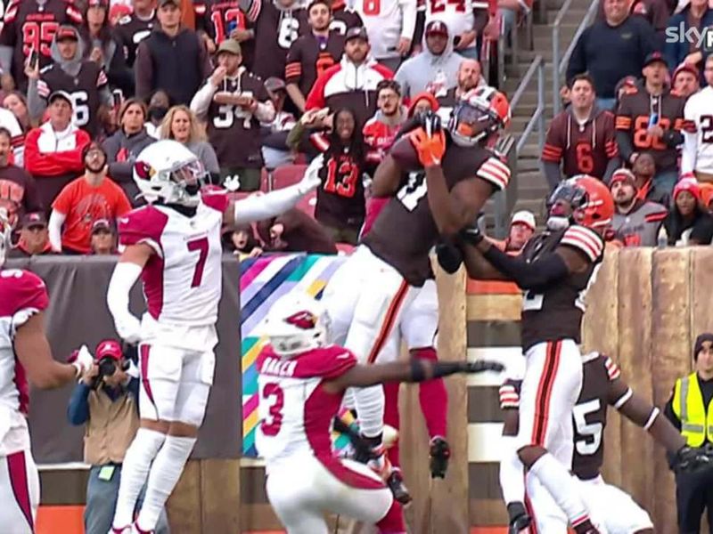 Watch Donovan Peoples-Jones get the Browns on the board vs. the Cardinals  with an 11-yard touchdown reception 