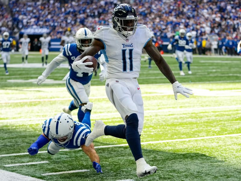 Tennessee Titans 34-31 Indianapolis Colts: Randy Bullock kicks