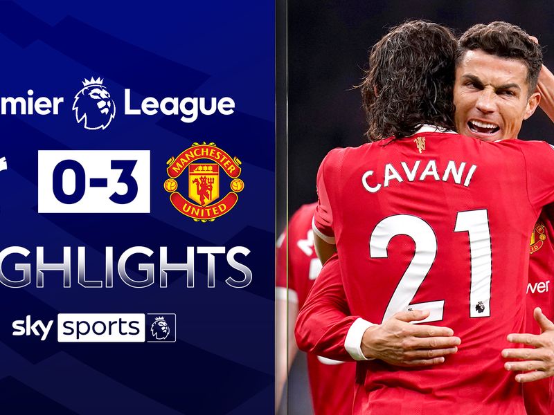 Tottenham 0 3 Manchester United Cristiano Ronaldo Stars To Ease Pressure On Ole Gunnar Solskjaer Football News Sky Sports
