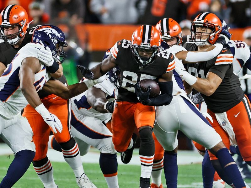 Back on track: Browns get much-needed 17-14 win over Broncos