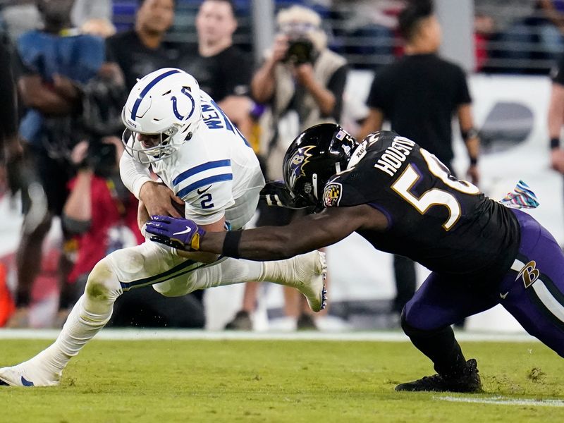 Points and Highlights: Indianapolis Colts 22-19 Baltimore Ravens