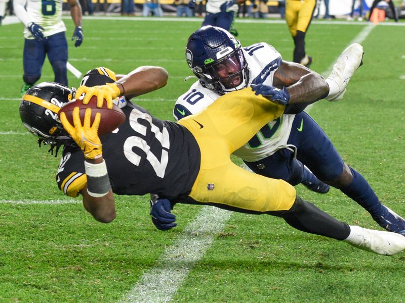 Watt forces fumble in overtime, Steelers edge Seahawks 23-20