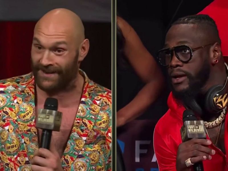 Photos: Tyson Fury, Deontay Wilder - Final Press Conference