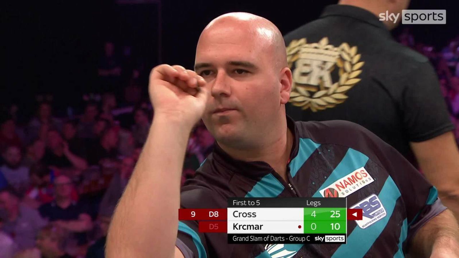 Cross whitewashes Krcmar | Darts News | Sky Sports