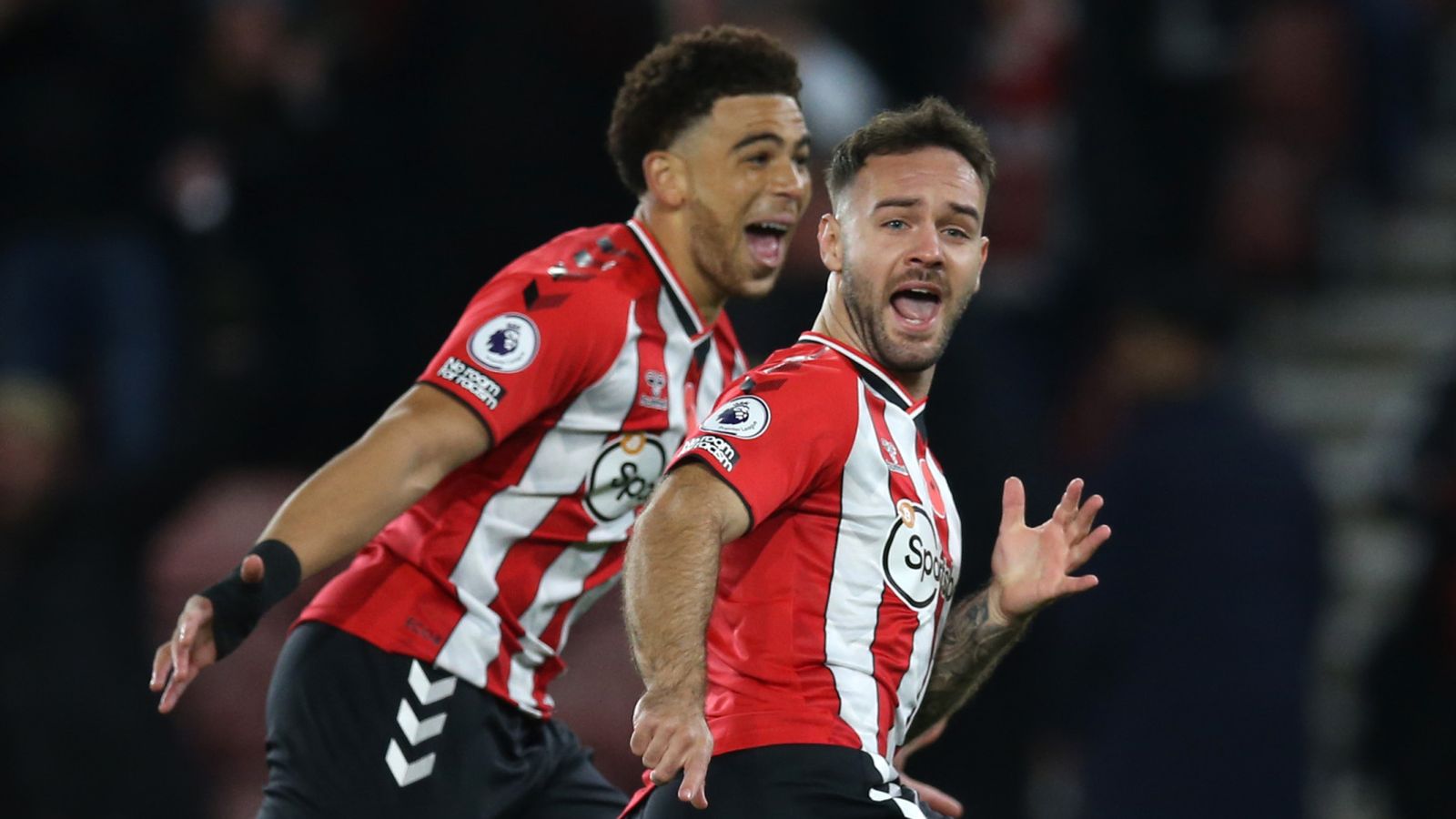 Southampton 10 Aston Villa Adam Armstrong turns up the heat on Dean